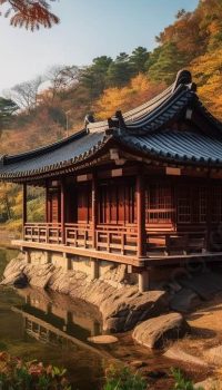 pngtree-korean-pagoda-on-a-lake-in-an-autumn-forest-picture-image_2601677_11zon